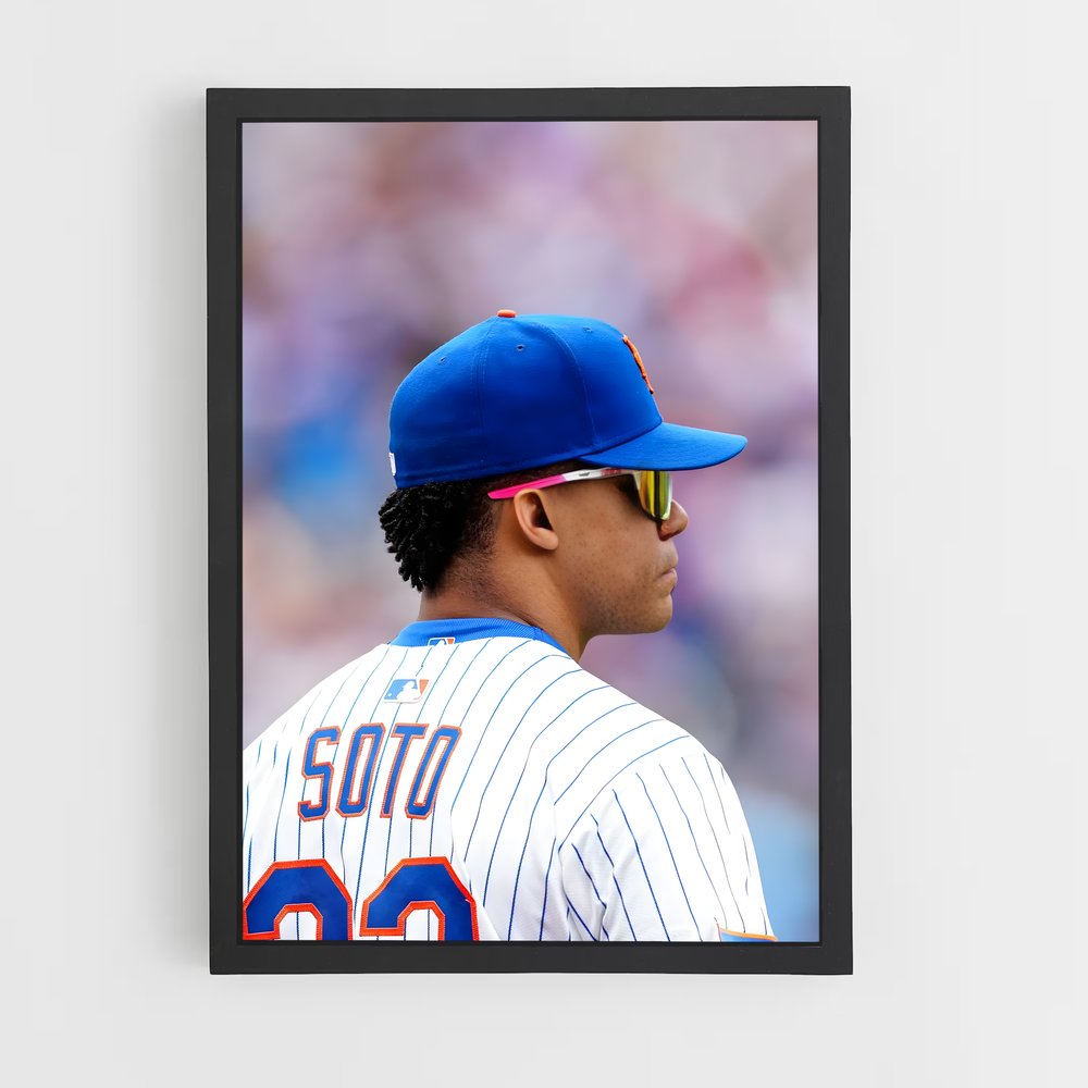 Poster La Star du Diamant – affiche Baseball (vue 2)
